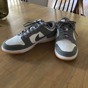 Nike Dunk Low in Smoke Grey Gum, size 12